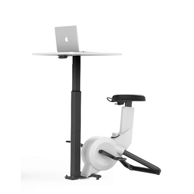 Exercise bike desk